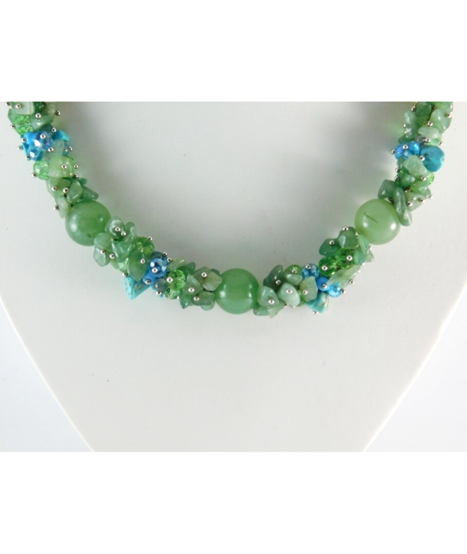 Exclusive Jade necklace "Ascendant"