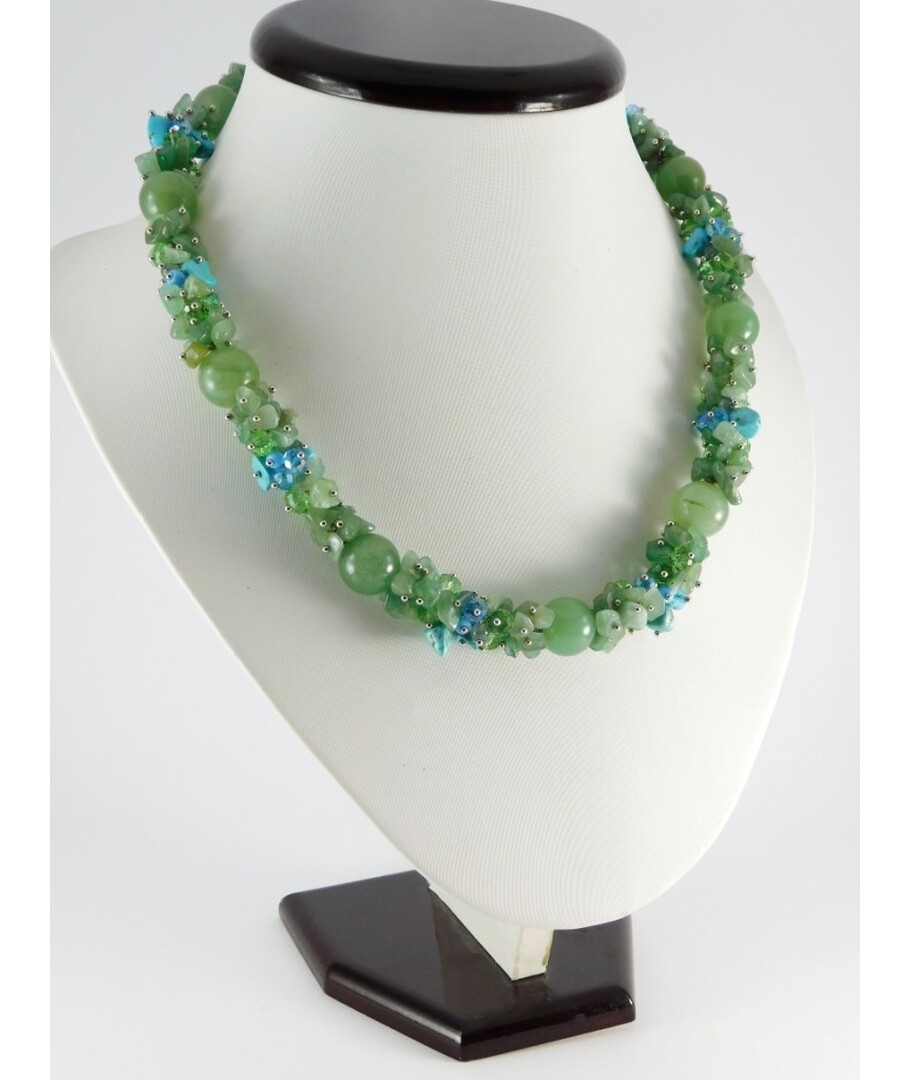 Exclusive Jade necklace "Ascendant"