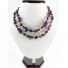 Exclusive Amethyst necklace &quot;Dahlia&quot;