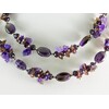 Exclusive Amethyst necklace &quot;Dahlia&quot;