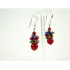 Earrings &quot;Vysyvanka&quot; + silver