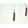 Ruby earrings