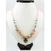 Exclusive necklace &quot;Dreams from Paris&quot; Rhodonite