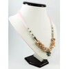 Exclusive necklace &quot;Dreams from Paris&quot; Rhodonite