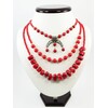 Exclusive necklace &quot;Coral Zabaganka&quot; Coral