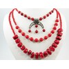 Exclusive necklace &quot;Coral Zabaganka&quot; Coral