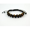 Exclusive shambhala double Tiger&#039;s eye, Rhodonite