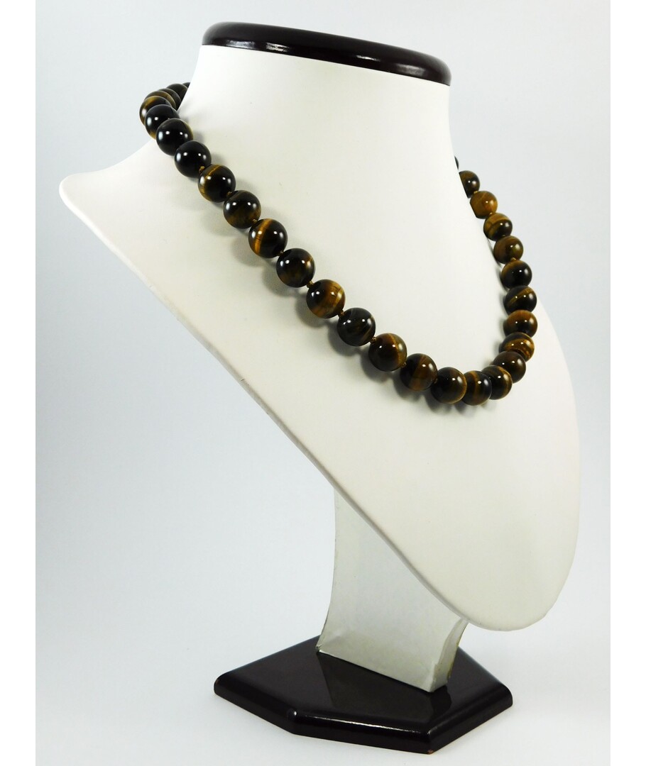 Tiger eye ball necklace