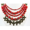 Exclusive necklace &quot;Coral Yard&quot; Coral