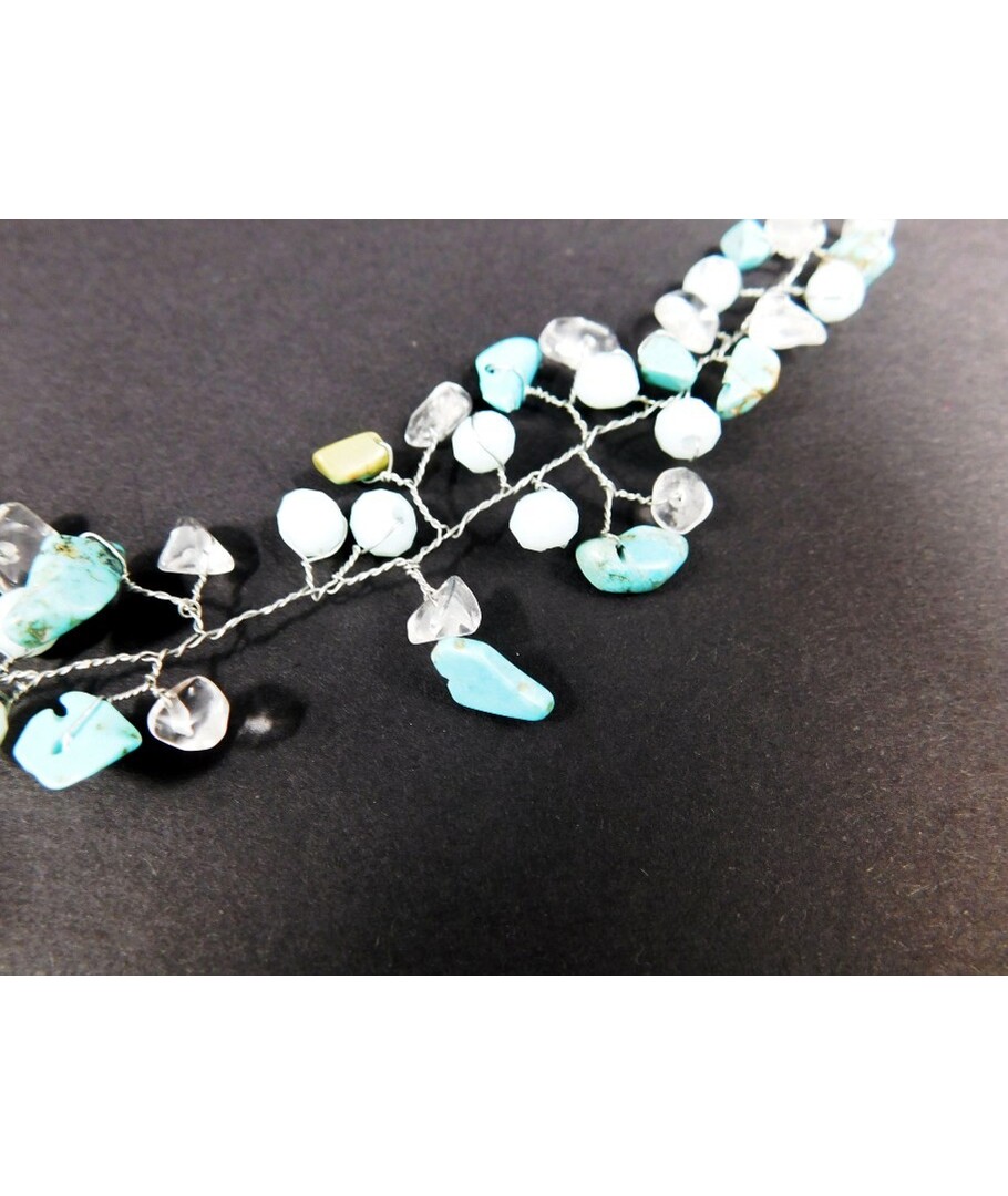 Exclusive stretch "Lily" Turquoise