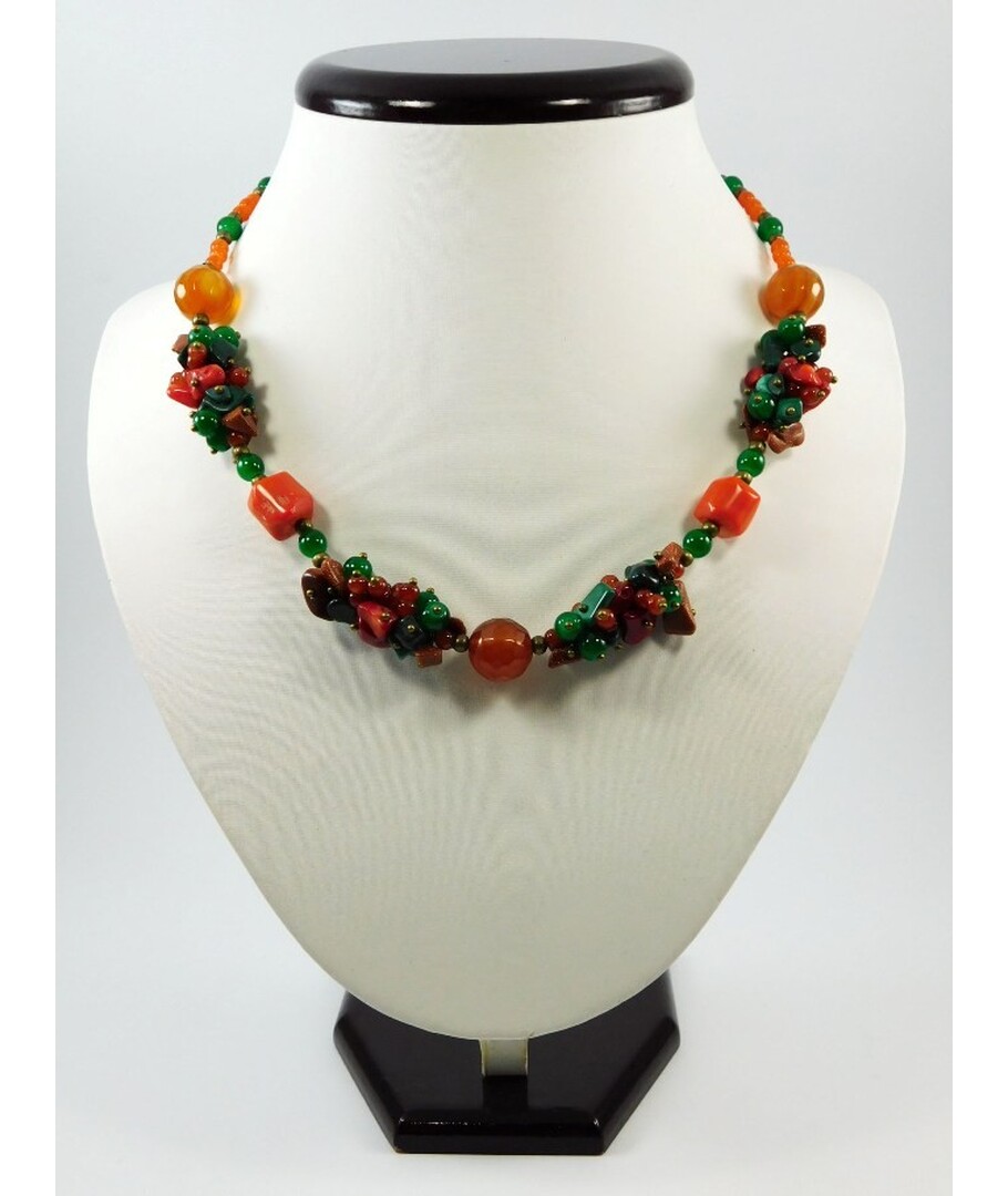 Exclusive necklace "Calendula" 	