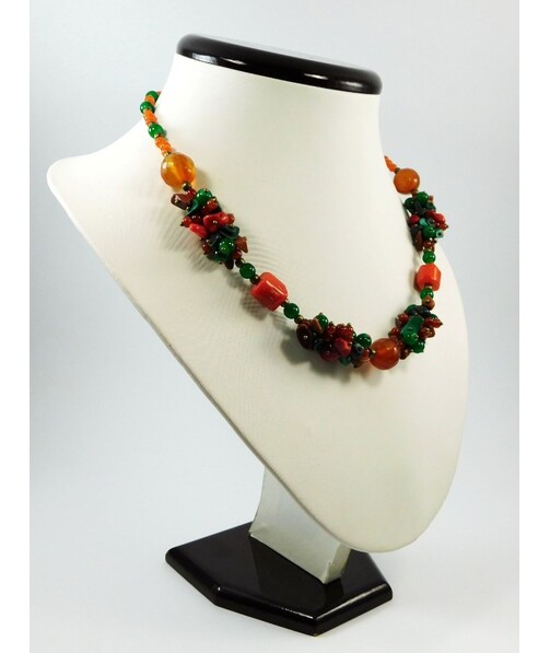 Exclusive necklace "Calendula" 	