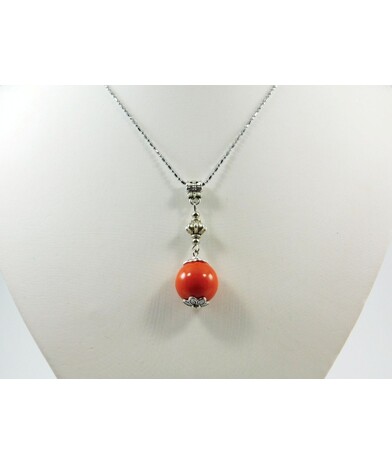 Exclusive pendant Coral 16 mm