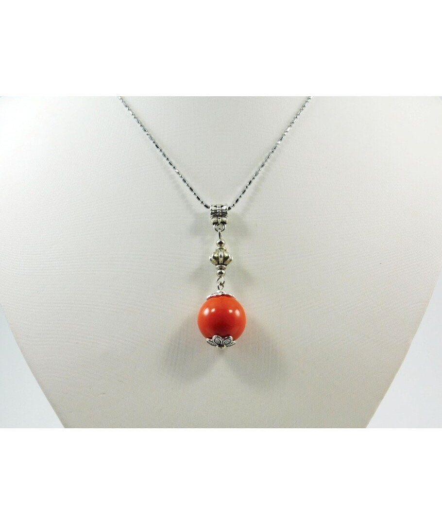 Exclusive pendant Coral 16 mm