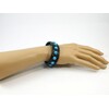 Exclusive Turquoise leather bracelet