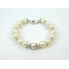 Exclusive pearl bracelet, silver