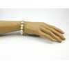 Exclusive pearl bracelet, silver