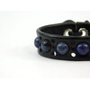 Exclusive Sodalite leather bracelet