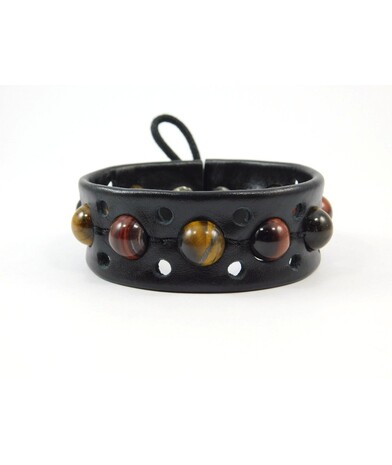 Exclusive bracelet Tiger's eye, Bull's eye, Hawk's eye