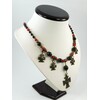 Exclusive necklace &quot;Slava&quot; Coral