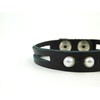 Exclusive pearl leather bracelet