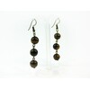 Tiger&#039;s eye earrings