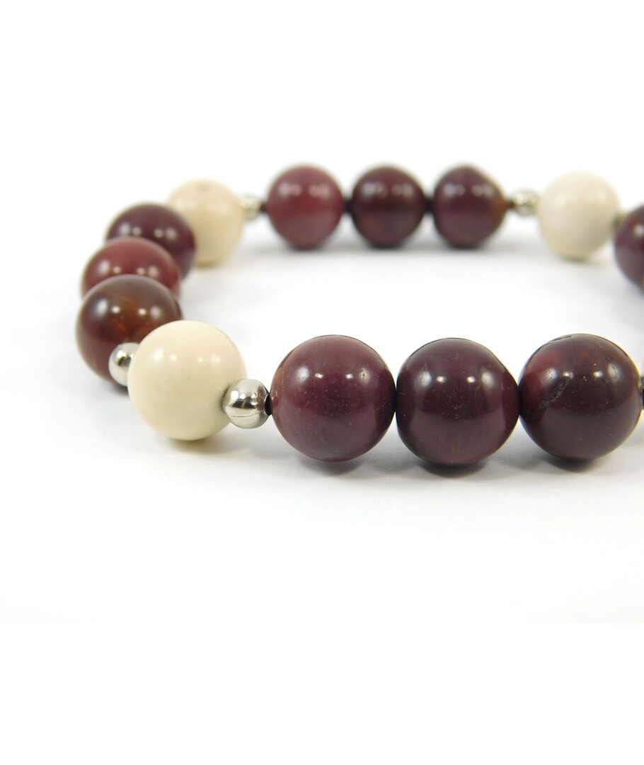 Exclusive bracelet made of jasper "Style"