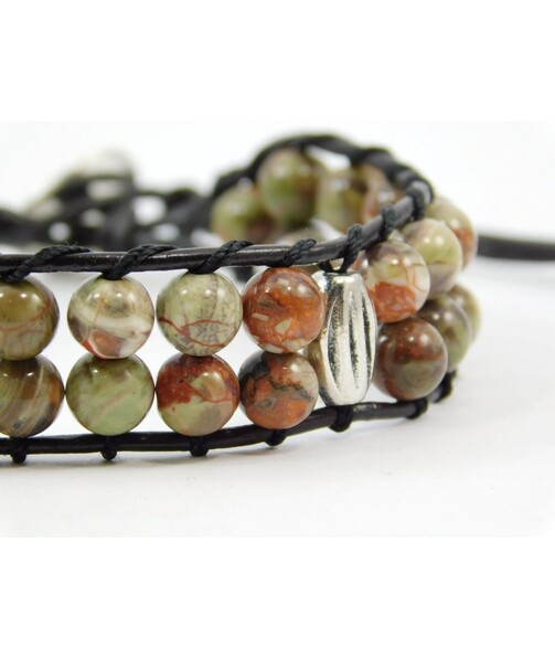 Exclusive women's bracelet "Chan Lu" Jasper