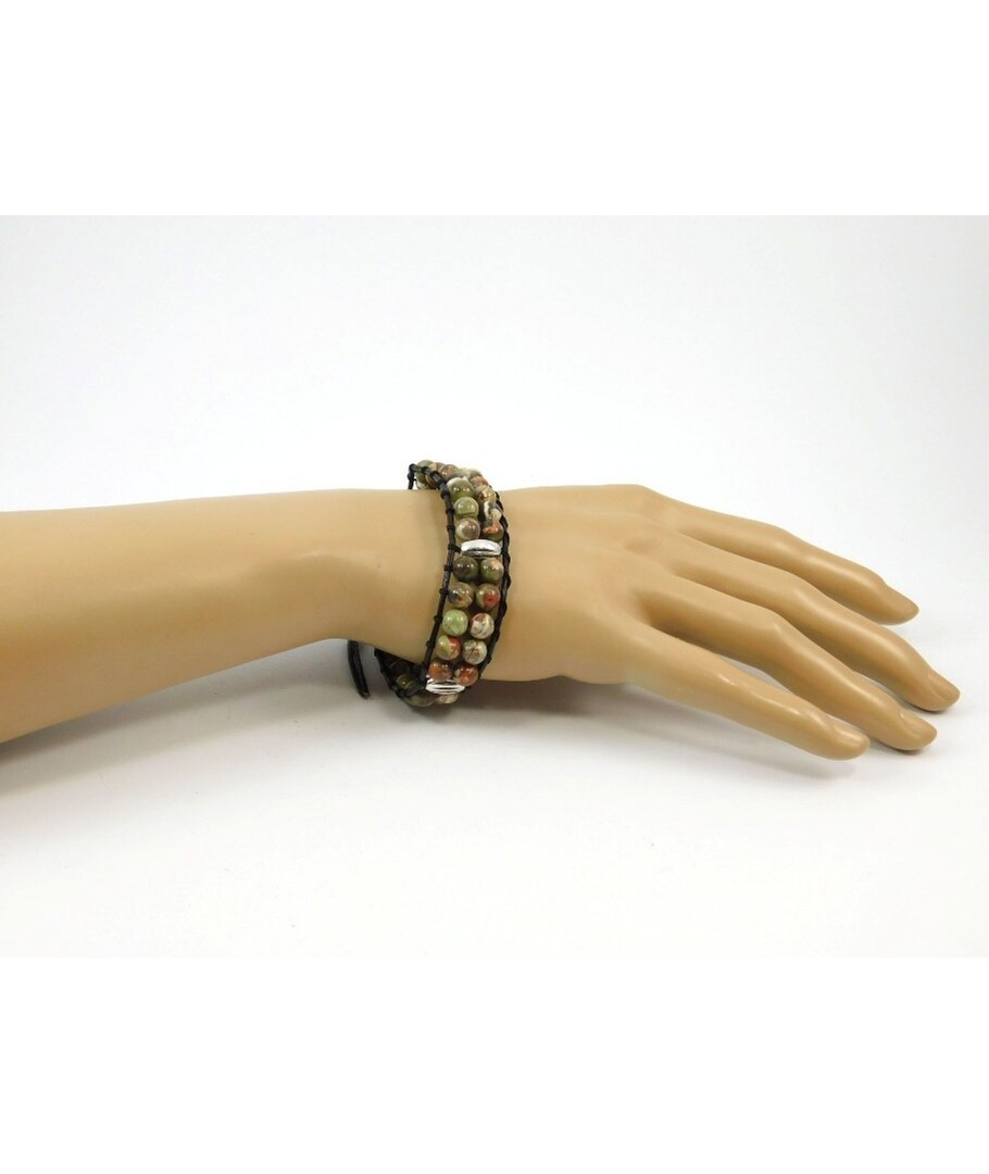 Exclusive women's bracelet "Chan Lu" Jasper