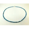 Apatite necklace + silver clasp