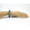 Exclusive bracelet &quot;Constellation&quot;, Agate, Turquoise