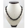 Exclusive necklace &quot;Bordolino 3&quot; Garnet