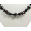 Exclusive necklace &quot;Bordolino 3&quot; Garnet