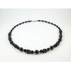 Exclusive necklace &quot;Bordolino 3&quot; Garnet