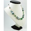 Exclusive necklace &quot;First flowers&quot; Jade (Collection &quot;Colors&quot;)