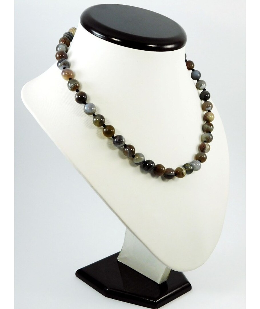 Agate necklace "Botswana"