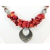 Exclusive necklace &quot;Mikorason&quot; Coral (&quot;Ethnica&quot; Collection)