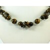 Exclusive necklace &quot;Chocolatier&quot; Tiger&#039;s eye