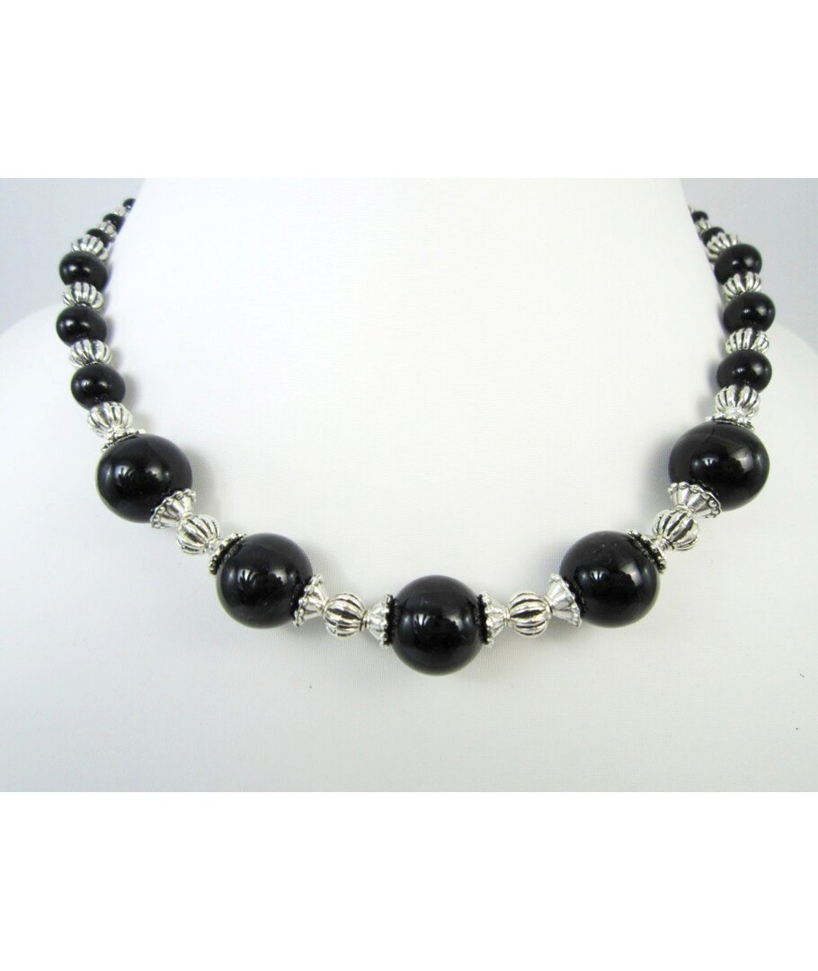 Exclusive Black Magic Agate Necklace