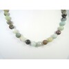 Amazonite necklace 10 mm