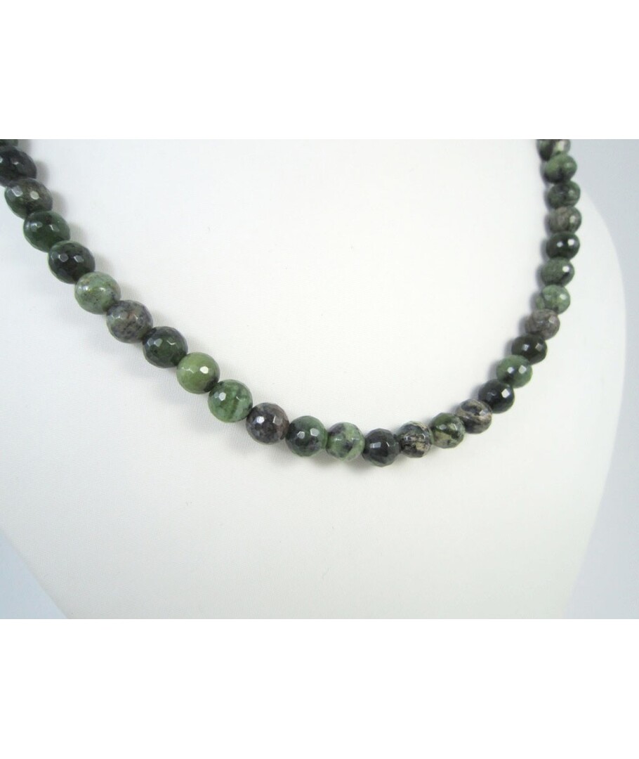 Faceted Jadeite necklace