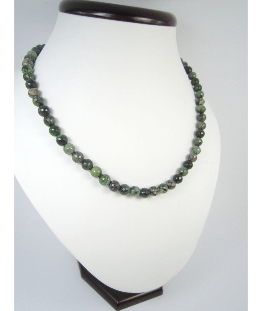 Faceted Jadeite necklace