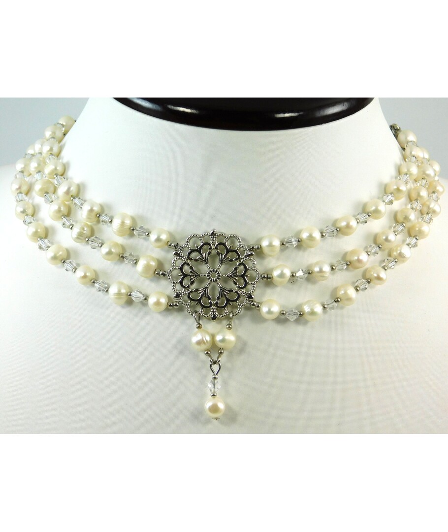 Exclusive necklace "Tsaritsa" Perla