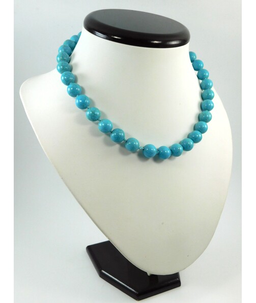 Necklace Turquoise press layer 10 mm														