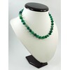 Agate layer facet necklace 10 mm