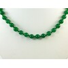 Chrysoprase necklace 8 mm														