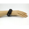 Exclusive leather bracelet Tiger&#039;s eye, Bull&#039;s eye, Hawk&#039;s eye