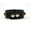 Exclusive leather bracelet Tiger&#039;s eye, Bull&#039;s eye, Hawk&#039;s eye