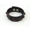 Exclusive leather bracelet Bull&#039;s eye