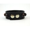 Exclusive leather bracelet Bull&#039;s eye